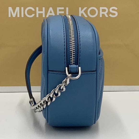 MICHAEL KORS ROSE SM OVAL CAMERA XBODY SKY BLUE - Picture 5 of 16